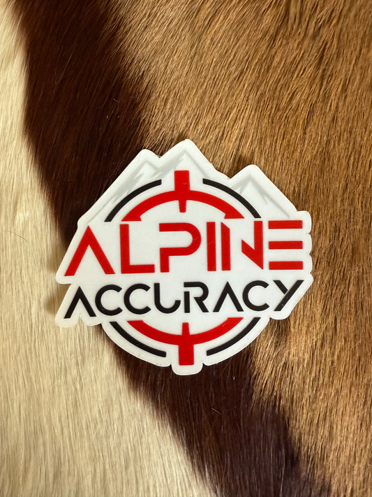 Alpine Accuracy OG sticker